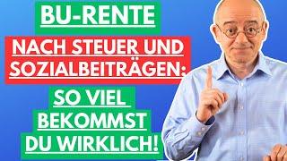 BU-Rente: Netto vs. Brutto – Das bleibt dir!