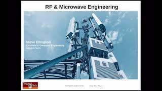 #78: RF & Microwave Engineering: An Introduction for Students