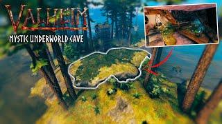 I Built a Mystic Underworld Cave in Valheim