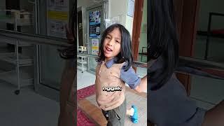 Ketika Ara Kaget Liat Dedek Menangis Abis Disuntik Ambil Darah Sm Dokter. Harus Kuat Adikku ‍️