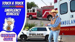 Touch A Truck | Emergency Vehicles for Kids | 1 Hour Special