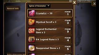 Spires of Ascension Floor 1-50 | Summoners War