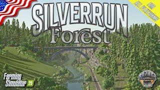 IS THIS GIANTS SOFTWARES BEST MAP?? - Silverrun Forest - Map Tour - Farming Simulator 25