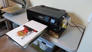 Epson P600 Nikko DTG Printing On Light-T Shirt