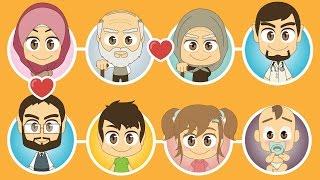 Family Members in Arabic for Kids – Learn Family Members with Zakaria