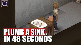 Plumb A Sink in 48 Seconds - Project Zomboid Tips