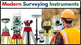 Modern Surveying Instruments | Surveying Instruments | Total Station | Latest Survey Machine