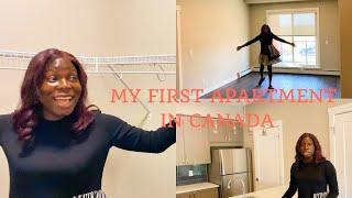 Tour Of My First Apartment As New Immigrant In Canada || Dami Sho