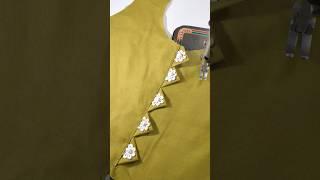 kurti neck design cutting and stitching #triangle #triangleneck#neckdesigne #shorts#stitching#sewing