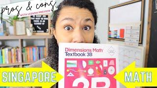 Singapore Math Pros & Cons + A Peek Inside