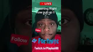 Streaming now !! Tune in on Twitch #fornite #livestreaming #gaming #twitch #twitchcommunity