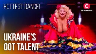  HOT Dance From the Owner of BIGGEST BREASTS in Ukraine | Amazing Auditions | Got Talent 2022