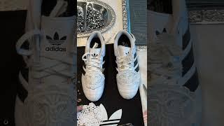 customising some adidas taekwondo's  #adidas #sneakers