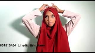 #20 Tutorial Jilbab Segi Empat by Hijabeer Diamond Italiano