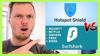 Surfshark Vs Hotspot Shield VPN Comparison 2024!  CHEAP VS EXPENSIVE VPN.... 