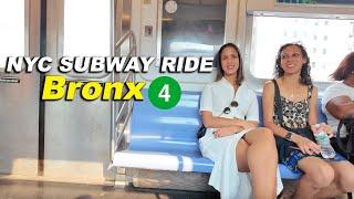 NYC Subway Ride to the Bronx from Grand Central Terminal : 4 Train Ride