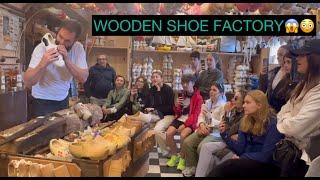 CLOG SHOE FACTORY VISIT WOODEN SHOES IN AMSTERDAM | Full Factory Tour