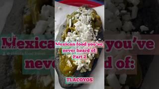 Season 1 - Mexican food you’ve never heard of part 2: TLACOYOS. Savoury stuffed corn-dough pockets!