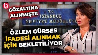 Gözaltına alınan gazeteci Özlem Gürses, İstanbul'a getirildi! İfadesi alınmak için bekletiliyor!