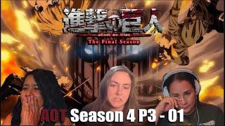 ATTACK ON TITAN FINAL Season 4 Part 3 REACTION!!!!!!!!!!!!!