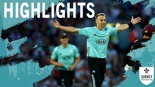 Finch and Roy power Surrey to victory! Highlights of T20 Blast v Somerset