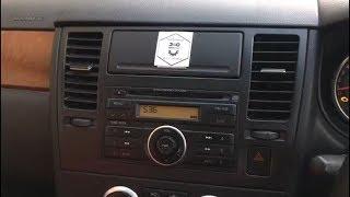 Transformation. Nissan Tiida Audio Aux