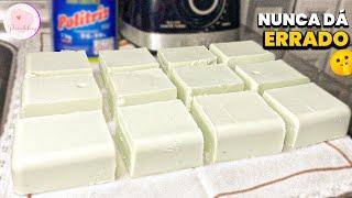 How to MAKE homemade soap to NEVER go wrong in 5 minutes in the blender ️