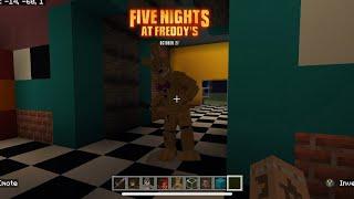 The Yellow Rabbit Review | FNAF MOVIE - ADDON [MCPE/BE] progress