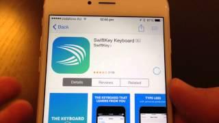 SwiftKey Alternative Keyboard Setup - iPhone 6 Plus