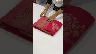 A Banarasi Saree, With Rich Zari Weave Work, Priced at ₹4,750/- | #banarasisaree #chiffonsaree