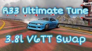 CarX Drift Racing 2 Godzilla R3 (Skyline R33) 3.8L V6TT Ultimate Tune