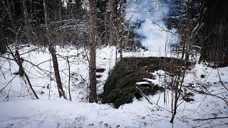 REAL SURVIVAL IN SEVERE FROST. HOW TO NOT FREEZE IN THE FOREST IN WINTER. FULL MOVIE