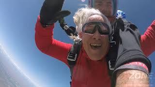 SUSAN BERGER's DZONE Tandem skydive at Skydive Idaho!