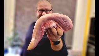 Beef Tongue. How to cook beef tongue deliciously. How to clean / (for beginners) and more!