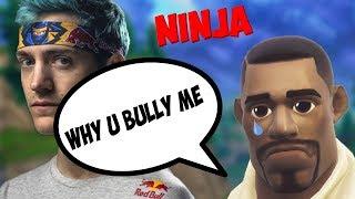 DO NOT BULLY PEOPLE - НЕ УНИЖАЙТЕ ЛЮДЕЙ | Ninja - Fortnite Moments