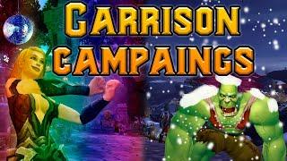 Garrison Campaigns (Alliance & Horde POV) - Warlords of Draenor [Lore]