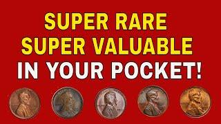 5 Super rare pennies worth money in your change! Valuable pennies to look for in circulation!