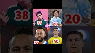 Then vs Now | Ronaldo, Neymar, Ishowspeed, Thanos | #shorts #funny #virashorts #trending #usa
