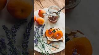 Apricot Lavender Honey Cottage Cheese Toast Fail? #shorts #food #glutenfree #cottagecheese #toast
