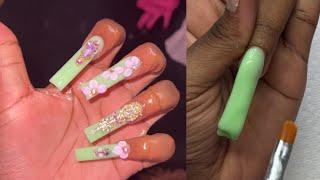 Trying poly gel…again | MAKARTT poly gel nail extensions