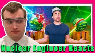 Lasers vs. Lightning! - Nuclear Engineer Reacts to Mark Rober