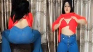 Sumbal Malik full nanga mujra- red bra- dance Punishment