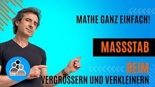 Mathe ganz einfach - Maßstab berechnen und erkennen.