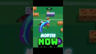 Mortis Then vs Now️ #brawlstars #brawtalk #supercell #shorts