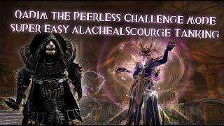 GuildWars2 Qtp Challenge Mode - solo Heal/Tanking/Add Management - alacHealScourge PoV