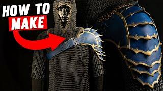 DIY Leather Spaulders (Full Suit Version) - Prince Armory Fantasy Armor