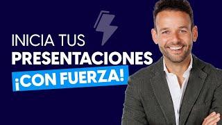 Aprende Cómo INICIAR una PRESENTACIÓN para Captar la ATENCIÓN de tu PÚBLICO (¡FUNCIONA!)
