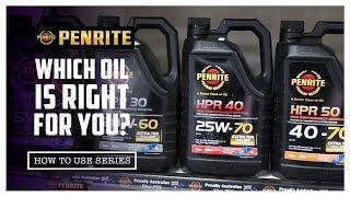 Which Penrite Oil is the Right Oil for your Vehicle