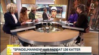 "SPINDELMANNEN" HAR RÄDDAT ÖVER 136 KATTER | NYHETSMORGON | TV4