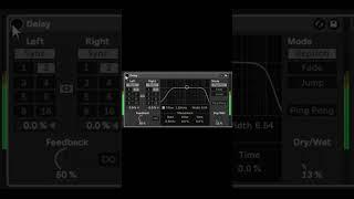 Ableton - Bass Delay Tip  #abletontips #sounddesign #musicproduction